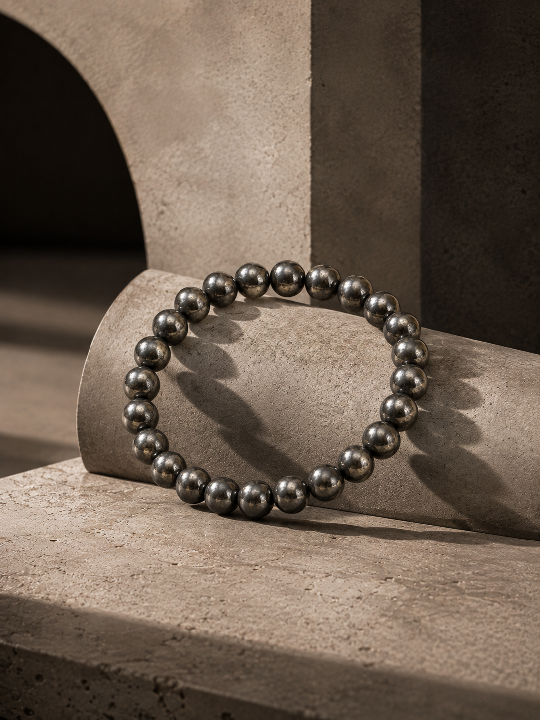 Natural Authentic Pyrite Stone Bracelet
